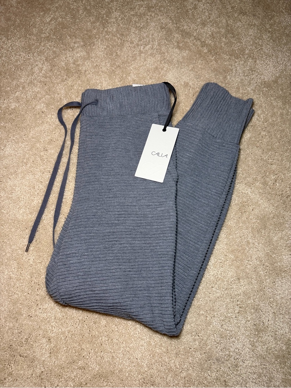 NWT CALIA Women's Elevate Rib Jogger sz XS - Picture 2 of 5
